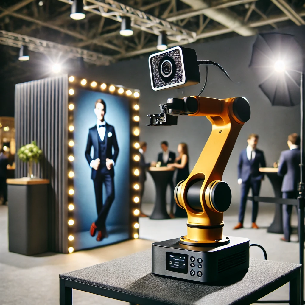 Glambot capturing stunning slow-motion moments at a corporate event